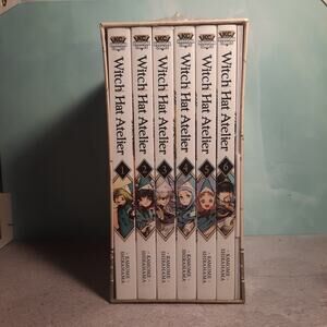 📚 Witch Hat Atelier Box Set 1 Vol 1-6 Official English Box Set Kodansha Sealed